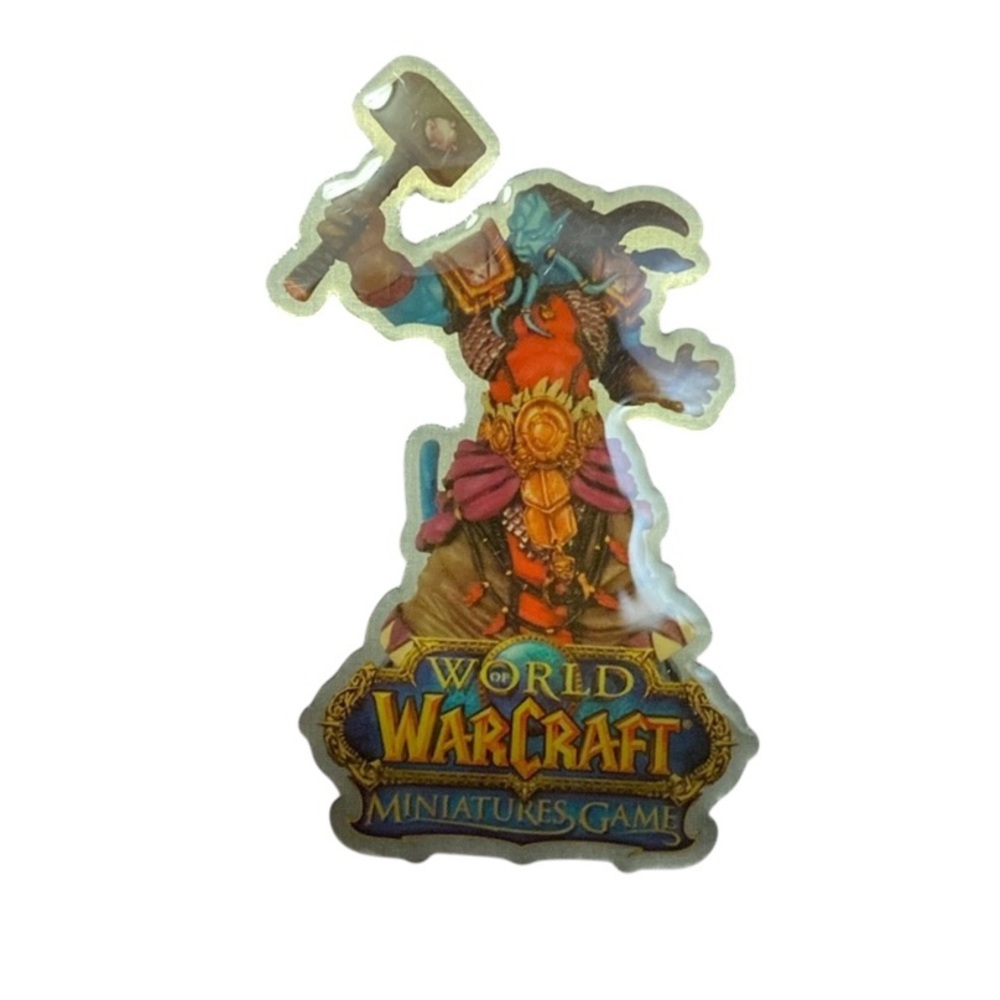 World of Warcraft Miniatures Game Pin Male Draenei